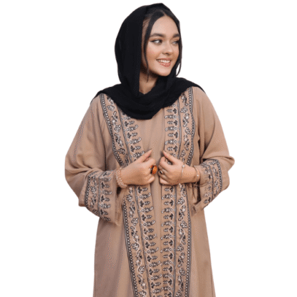 Pakistani Luxury Abaya with Matching Hijab by Azra - Tgm Luxe