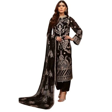 Pakistani Luxury 3pc Dress Embroidered NB by Agha Jaan