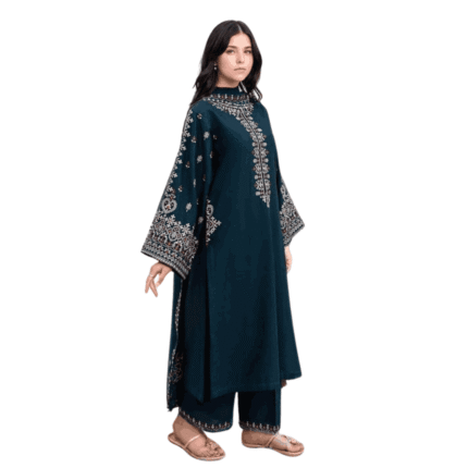 Pakistani Luxury 3pc Dress Embroidered Adab by Chaudhary Arts